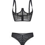 Corset Passion Black set
