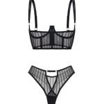Corset Passion Black set