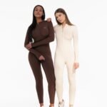 Wool-lined jumpsuit