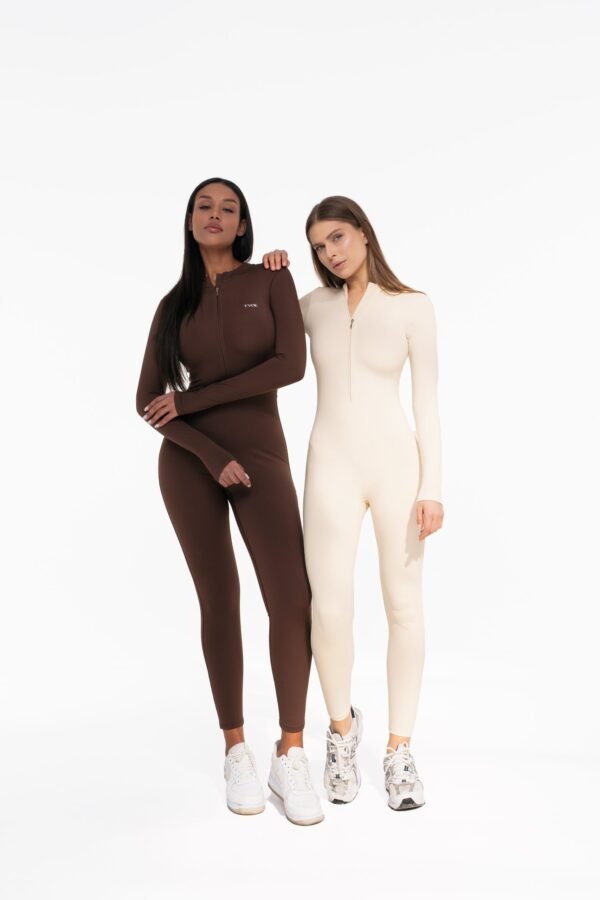 Wool-lined jumpsuit
