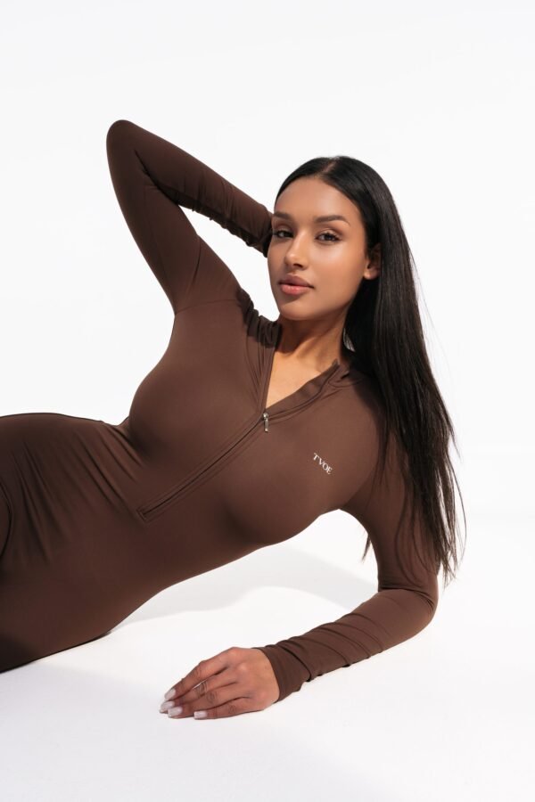 Wool-lined jumpsuit