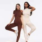 Short-sleeved jumpsuit