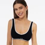 Black sports bra