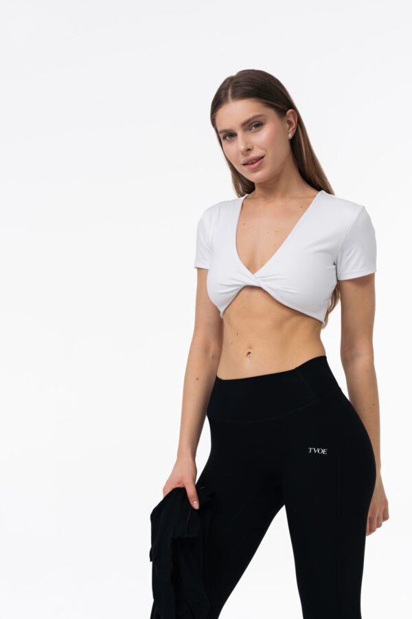 White sports top