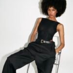 Bodysuit Mira Mesh Black