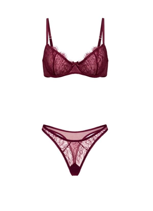 Burgundy set