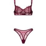 Burgundy set