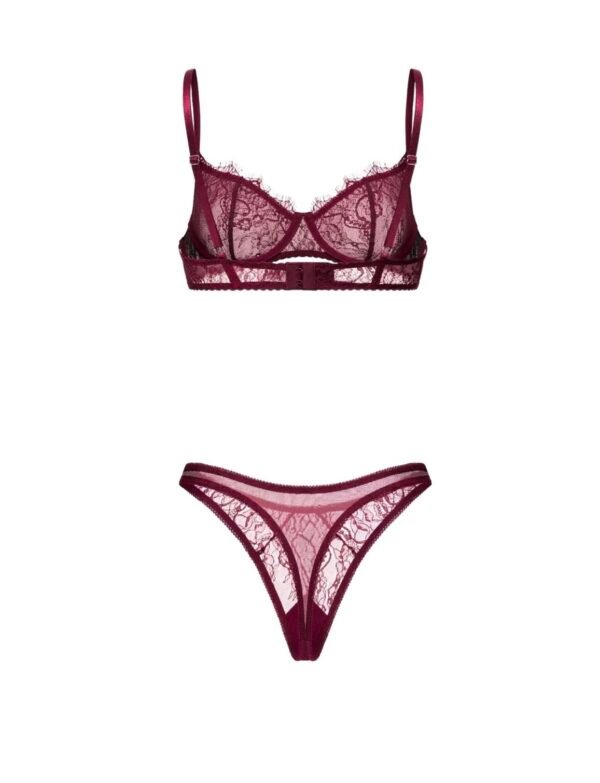 Burgundy set