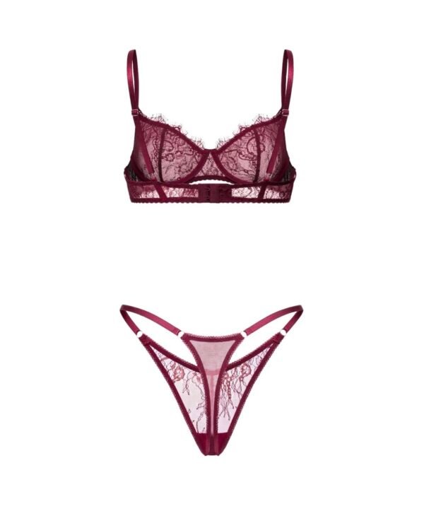 Burgundy set